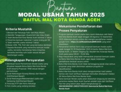 Warga Bisa Ajukan Bantuan Modal Usaha ke Baitul Mal, Begini Caranya
