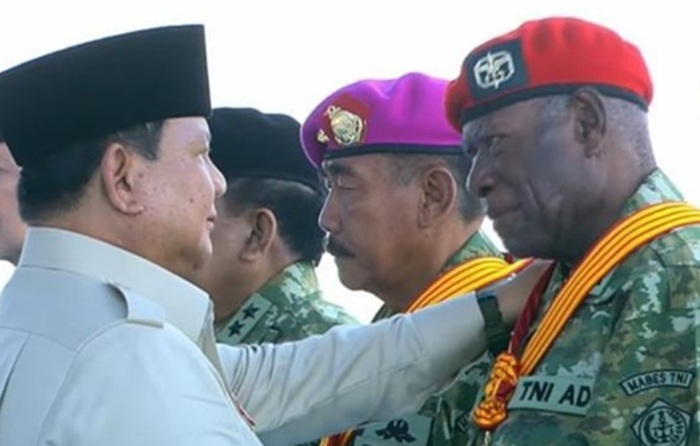 Dianugerahi Prabowo Bintang Sakti, Ini Kisah Heroik Darius Bayani