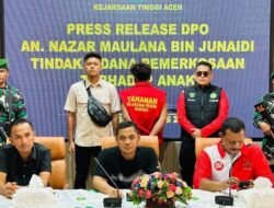 Kabur Saat Sidang, Buronan Kasus Pemerkosaan Anak Ditangkap di Lampulo