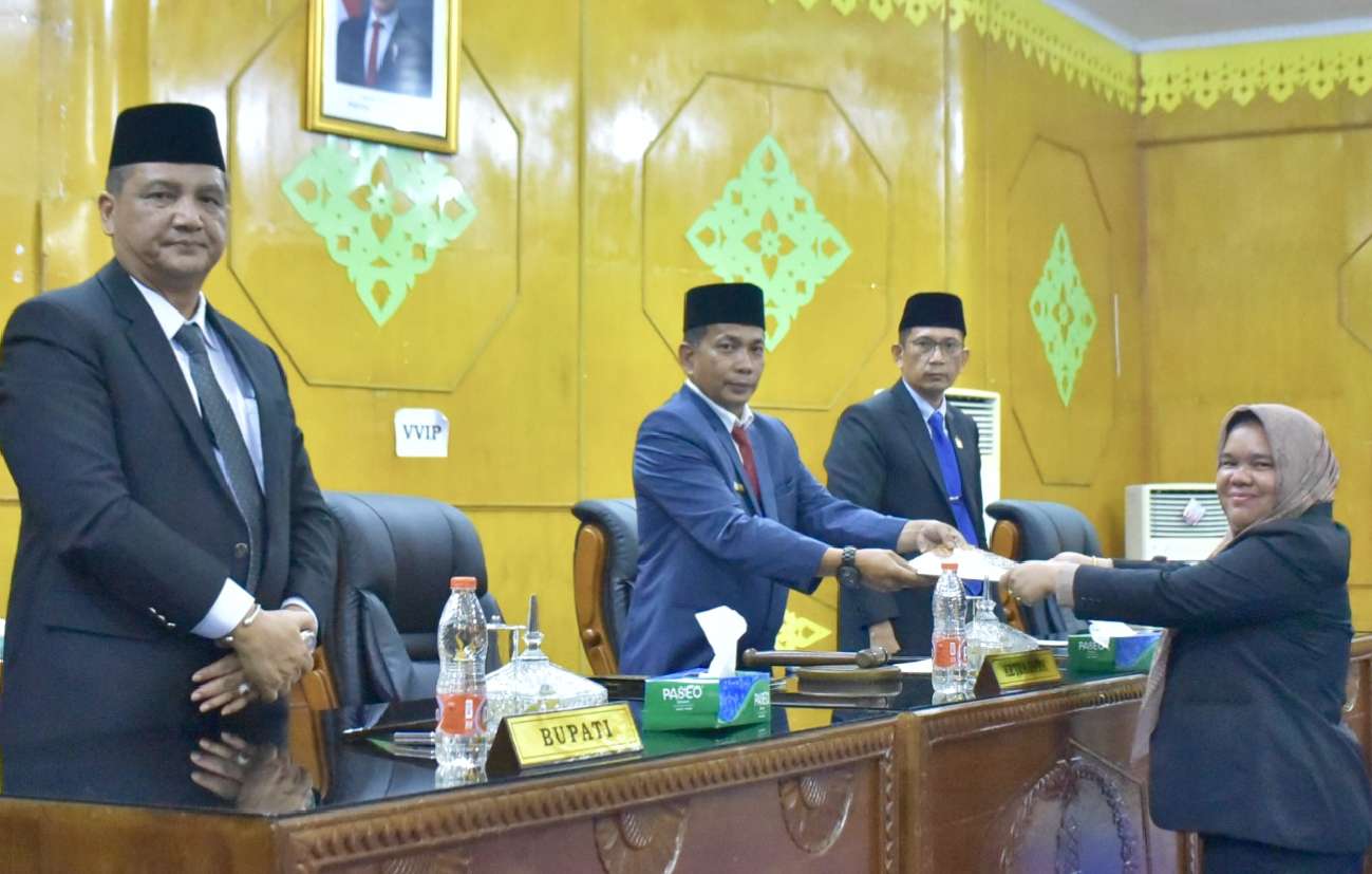 Enam Rancangan Qanun Prioritas Aceh Tamiang Tahun 2025 di Sahkan DPRK
