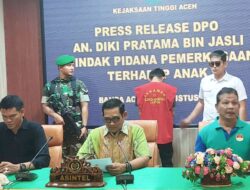 Kejati Aceh Tangkap Buronan Kasus Pemerkosaan Anak