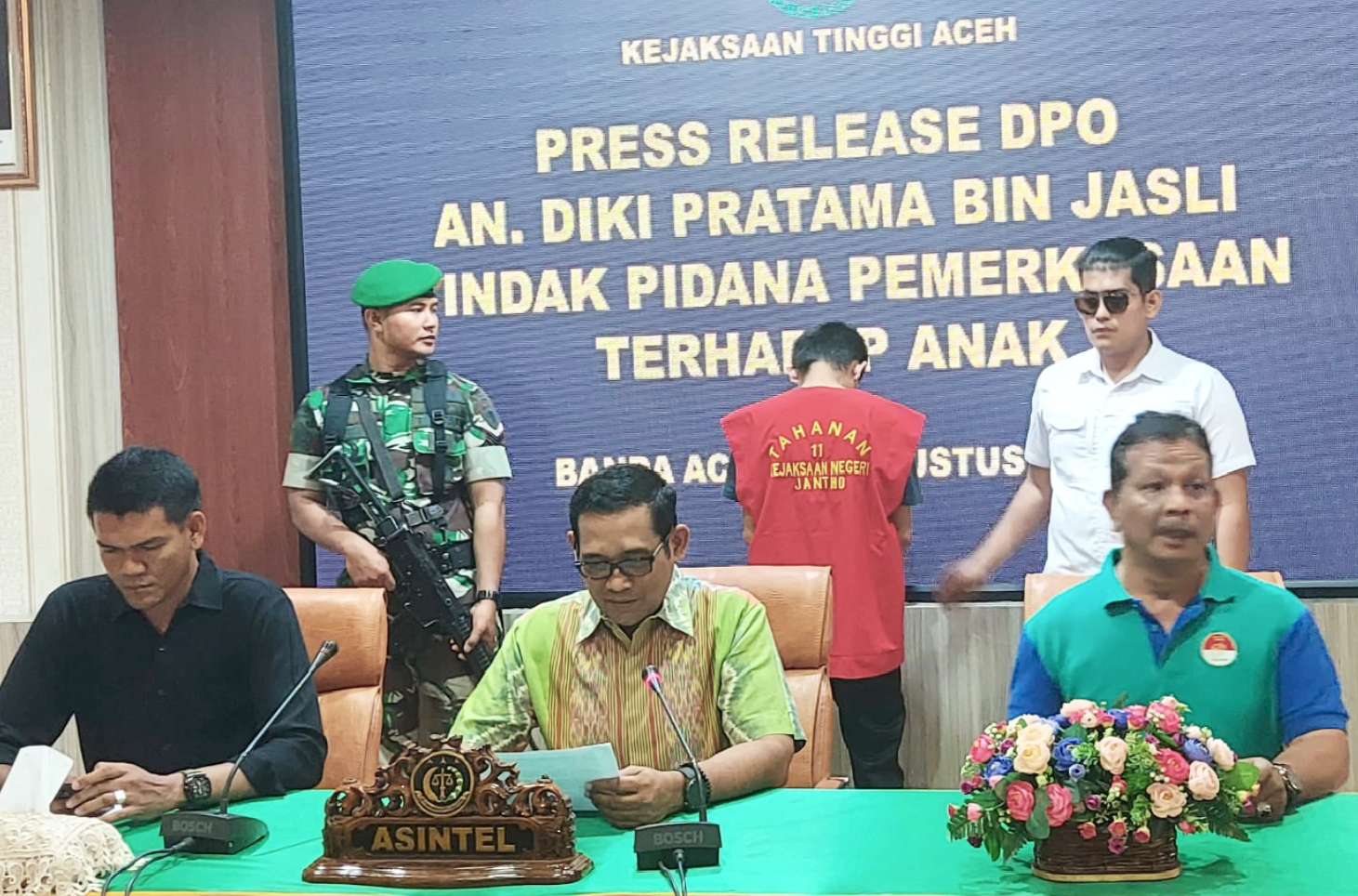 Kejati Aceh Tangkap Buronan Kasus Pemerkosaan Anak