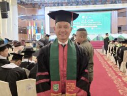 IPTU Muhamad Abidinsyah, SH  Resmi Sandang Gelar MH