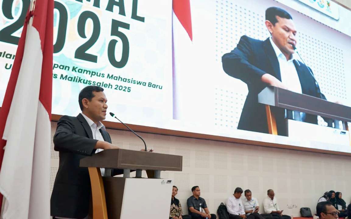 Wagub Ajak Mahasiswa Baru Unimal Jadi Garda Bela Negara