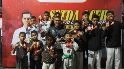 Raih 12 Mendali, Kapolresta Banda Aceh Apresiasi Tim Taekwondo Bhayangkara Presisi