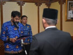 Mualem Lantik Teuku Hendra Budiansyah Sebagai Wakil Kepala BPKS