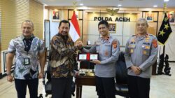 Manajemen PT Pertamina Hulu Rokan Audiensi ke Polda Aceh