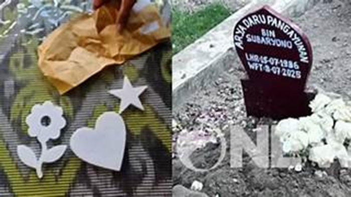 Keluarga Arya Daru Terima Amplop Misterius Berisi Simbol Bintang, Hati dan Bunga Kamboja