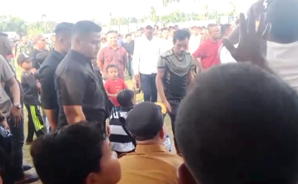 Wasit Dituding Curang, Pertandingan Siddiq Cup Dihentikan