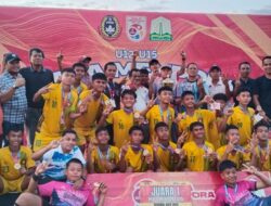 Tamiang United Raih Juara Piala Menpora U-15 Regional Aceh