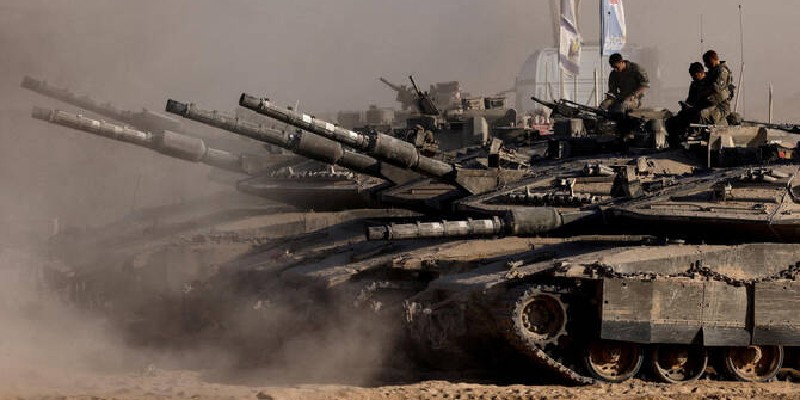 Israel Tetapkan Gaza sebagai Zona Tempur, Ratusan Ribu Warga Terjebak