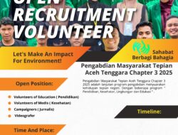 Berminat Jadi Salahsatu Relawan Pengabdian di Pedalaman Aceh Tenggara?