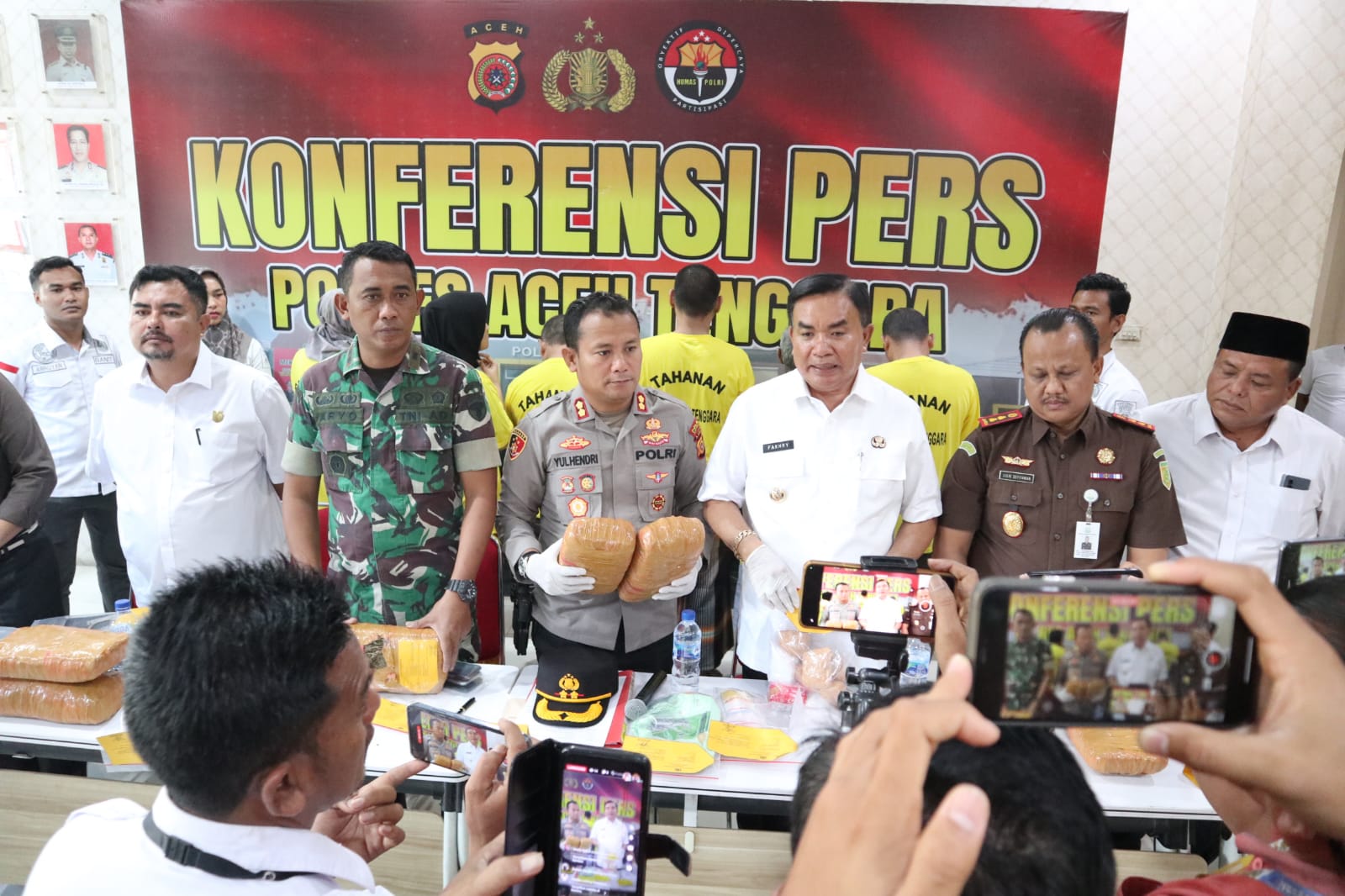 Januari Hingga Agustus, Polres Aceh Tenggara Amankan 139 Tersangka Kasus Narkoba