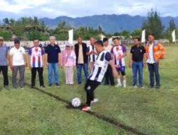 Meriahkan HUT, PT SBA Gelar Turnamen Sepak Bola