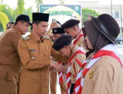 Bupati Tarmizi Lepas Kontingen Pramuka Berkebutuhan Khusus Ikuti PPBK
