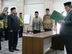 Kakanwil Kemenag Aceh Lantik Kakanmenag Kota Subulussalam