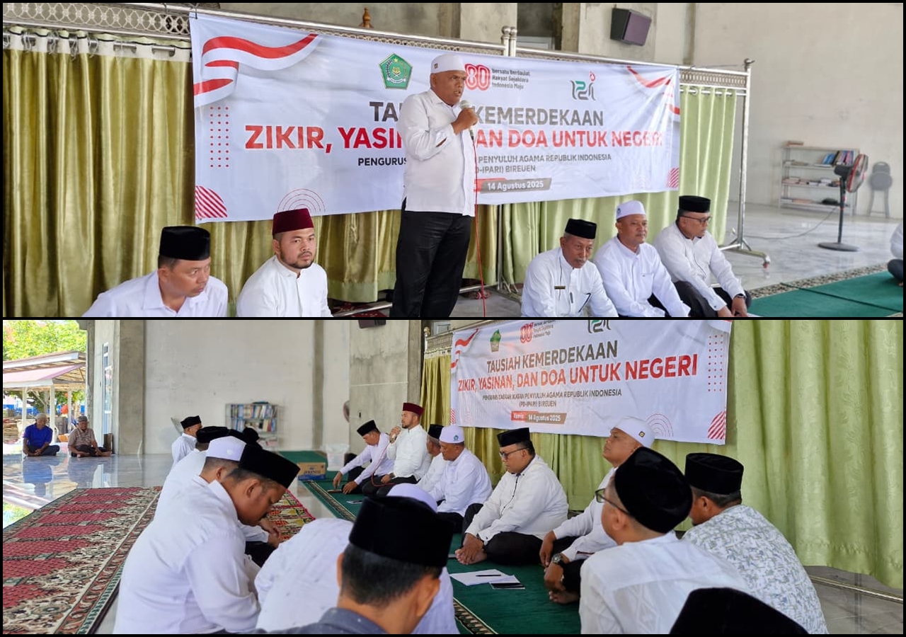 PD IPARI Bireuen Gelar Tausiyah Kemerdekaan