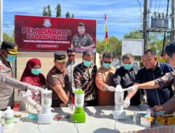 Kejari Aceh Besar Musnahkan Barang Bukti Terkait 75 Perkara