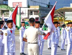 97 Anggota Paskibraka HUT ke-80 RI di Aceh Tenggara Dikukuhkan