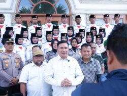 Bupati Aceh Tenggara Jamu dan Lepas 79 Anggota Paskibraka