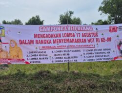 Semarakkan HUT RI Ke- 80, Gampong Lheu Blang Adakan Aneka Lomba
