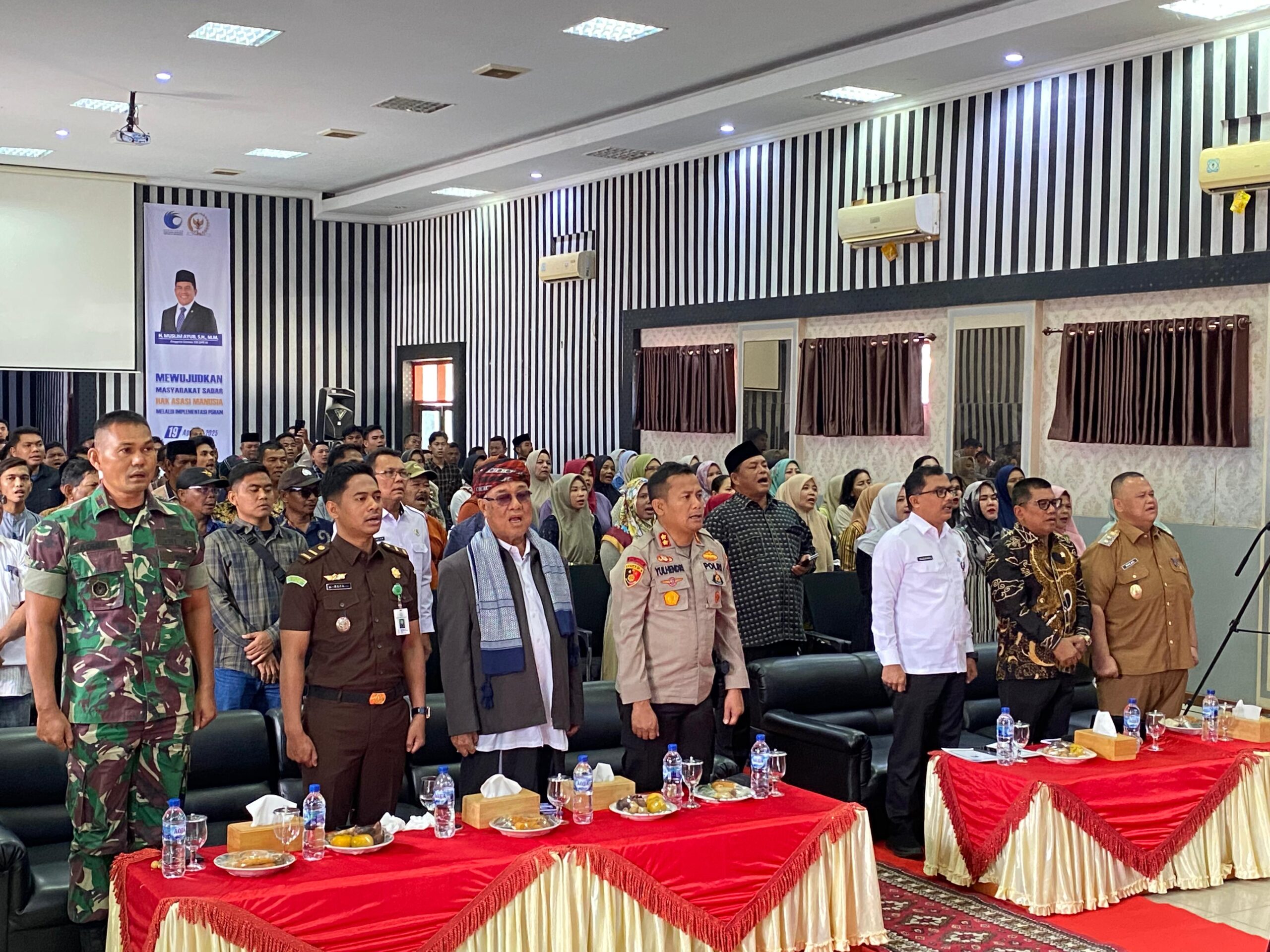 Anggota DPR RI Komisi XIII dan Kanwil Kemenkumham Aceh Gelar P5HAM di Aceh Tenggara