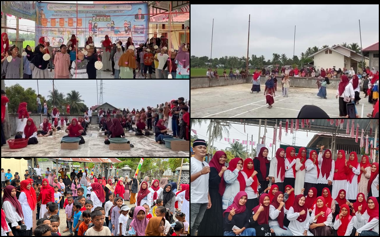 Warga Lancok Ulim Antusias Ikuti Lomba HUT RI ke-80
