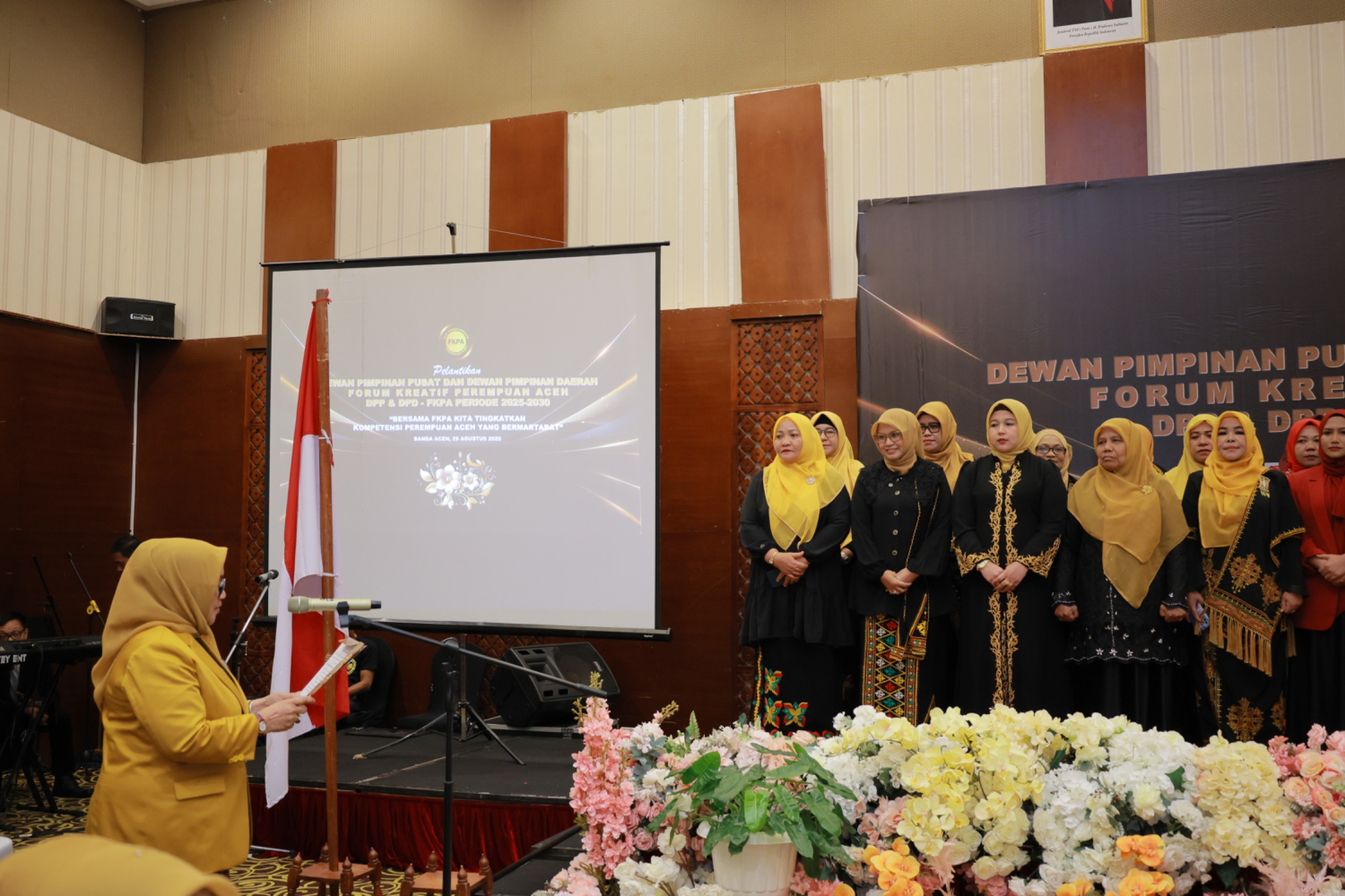 Rita Mayasari Dikukuhkan Sebagai Ketua FKPA Aceh Besar