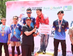 Wabup Syukri Apresiasi Event Lhoknga Trail Run 2025