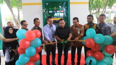 Wali Kota Resmikan ATM Drive Thru Pertama Bank Aceh di Lhokseumawe
