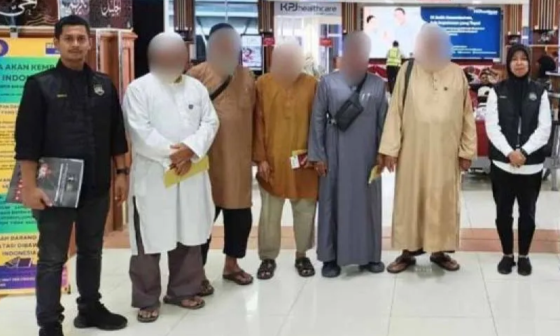 Lima Warga Malaysia Dideportasi oleh Imigrasi Banda Aceh