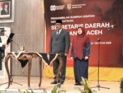 Jalaluddin Resmi Dilantik Sebagai Sekda Banda Aceh