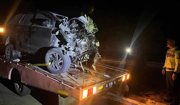 Kecelakaan di Tol Sibanceh Renggut Tiga Nyawa