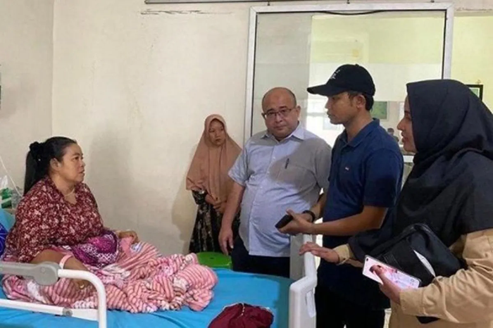 Warga Dirawat Usai Terhirup Gas, Didiagnosa Sakit Lambung