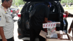 Petugas Sita 1.383 Bungkus Rokok Ilegal di Simeulue