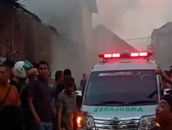 Sepasang Lansia Meninggal Dunia dalam Peristiwa Kebakaran