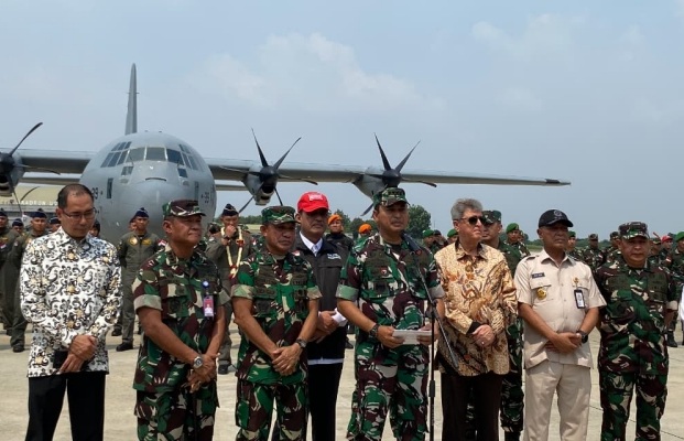 Satgas Garuda Merah Putih Salurkan 91 Ton Bantuan ke Warga Gaza