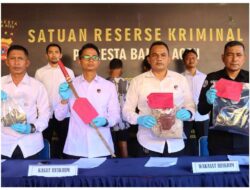 Pelaku Pencurian dengan Kekerasan di Pasar Aceh, Dibekuk Satreskrim Polresta