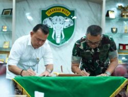 Pangdam Iskandar Muda Tandatangani PKS Dengan Kepala BWS Sumatera I