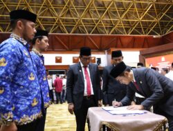 Sekda Aceh Lantik Pejabat Eselon III dan IV