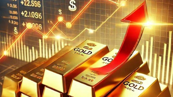 Harga emas naik