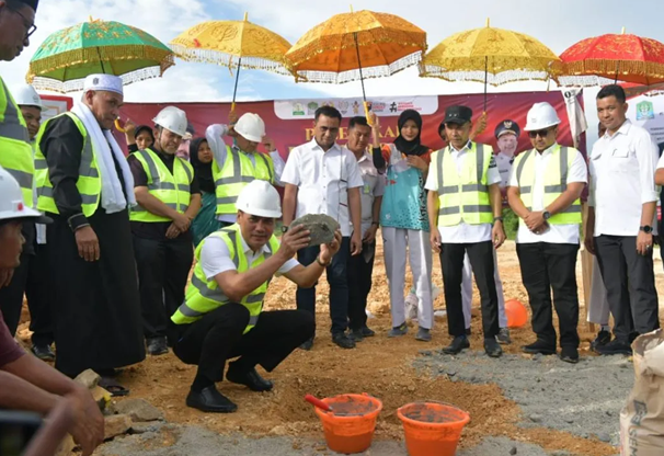 Stadion Utama PORA di Aceh Jaya Mulai Dibangun, Anggaran Rp74 Miliar