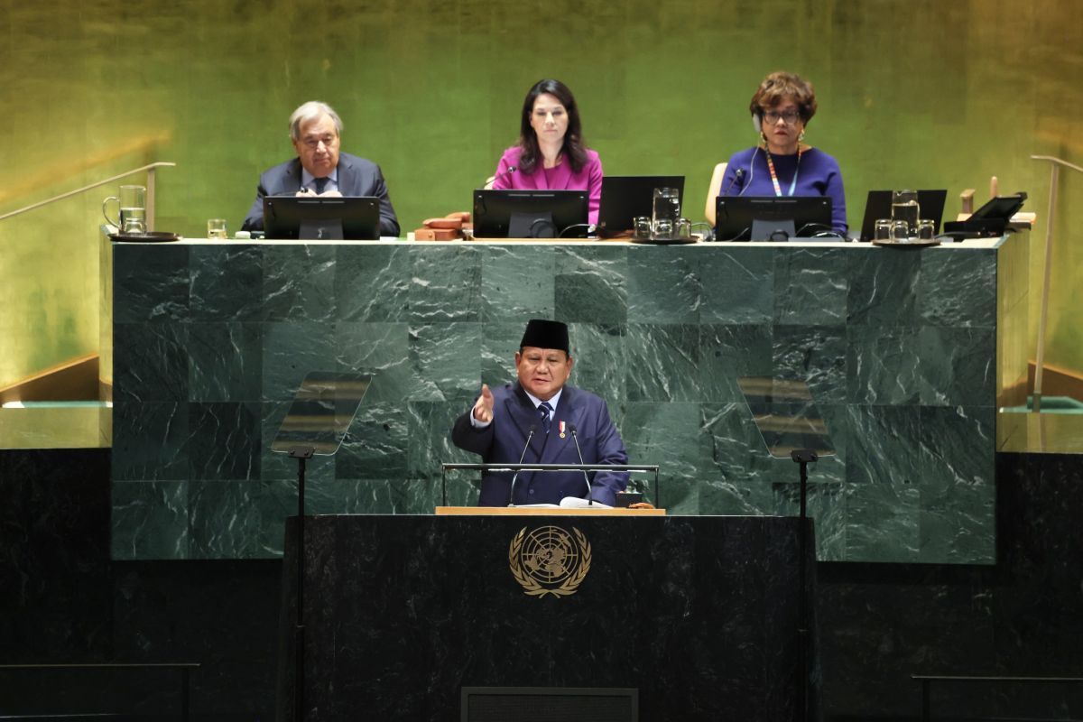 Prabowo Pidato