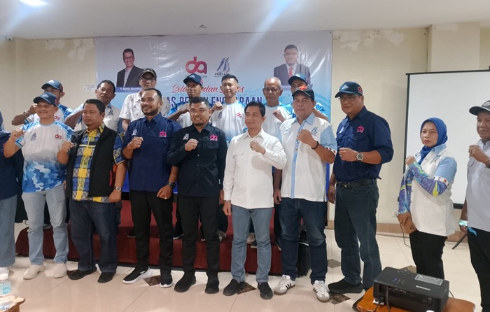 Dispora Gelar Pelatihan Pelatih dan Wasit Cabor Layar Aceh