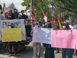 PERAK Usung Tiga Tuntutan dalam Demo di Aceh Tamiang
