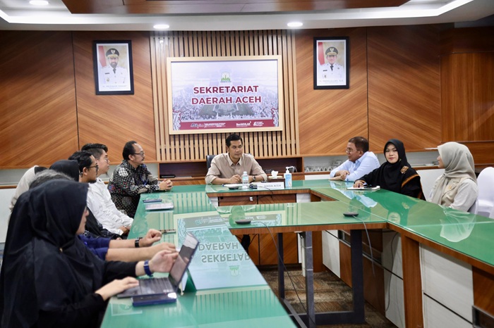 Sekda Beri sambutan