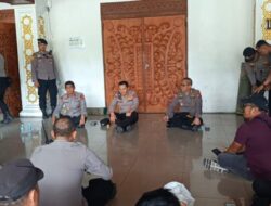 Kapolda Aceh Berbaur dengan Personil Pengamanan Aksi 1 September