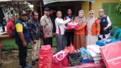 Ngatijan, Korban Kebakaran Terima Bantuan Masa Panik