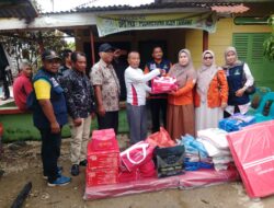 Ngatijan, Korban Kebakaran Terima Bantuan Masa Panik