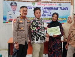 Pemerintah Desa Penuntungan Kembali Salurkan BLT DD